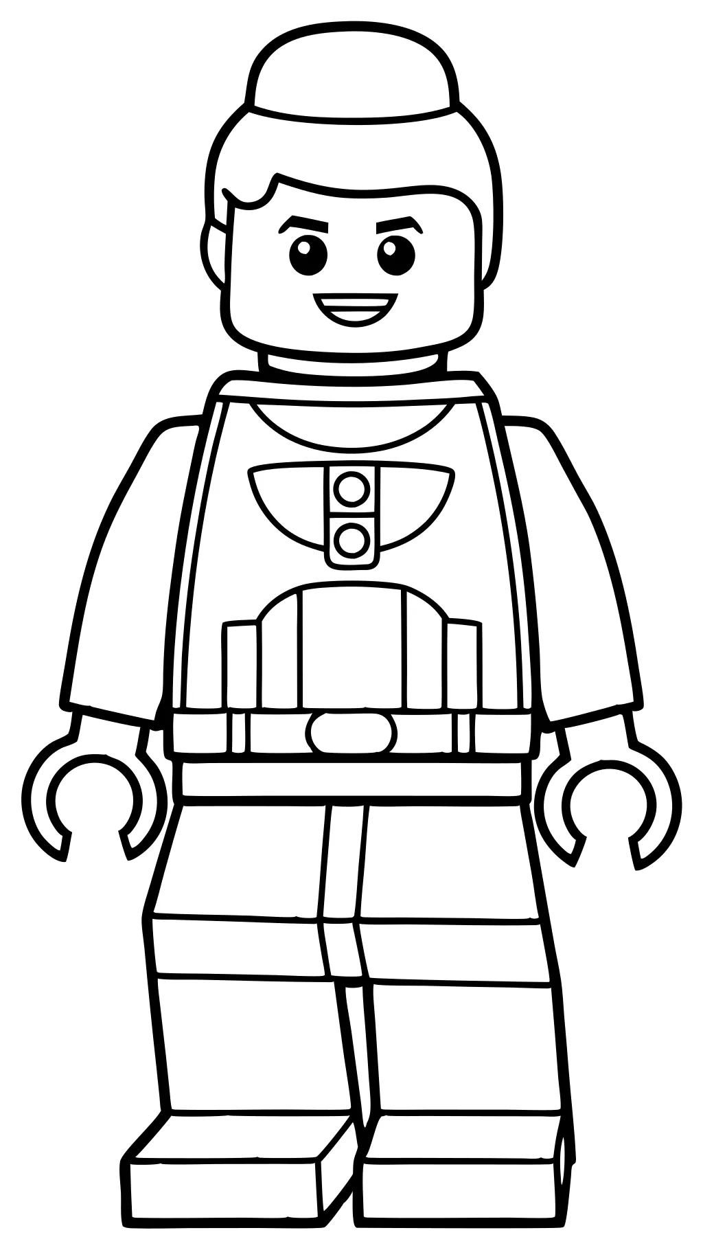 páginas para colorear de LEGO imprimibles